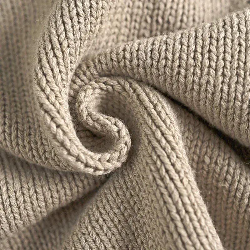 カーディガン・パーカー キッズカーディガン ツイストデザインシンプルベーシックニットジャケット 2カラー【mh0007359】