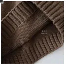 ニット・セーター キッズトップス くすみカラーシンプルニットセーター【mh0008016】