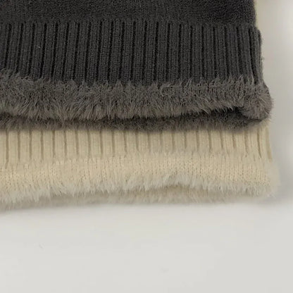 ニット・セーター キッズトップス 裏ファーフリースフーディニットプルオーバーセーター【mh0008022】