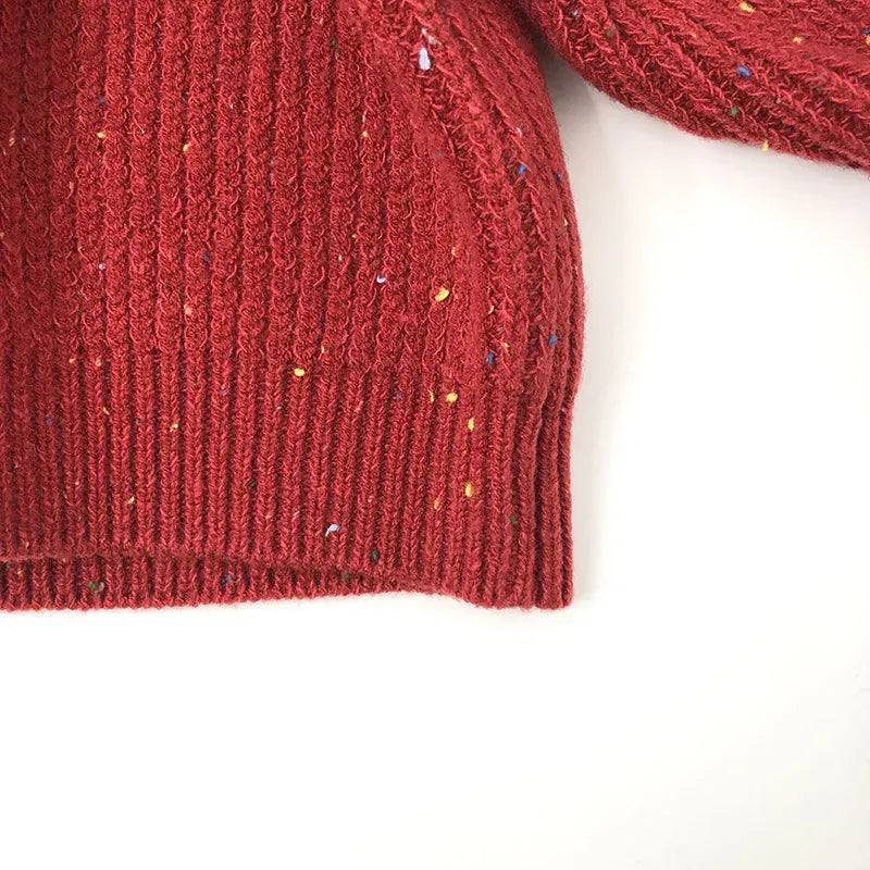 ニット・セーター キッズトップス/カーディガン ハイネックニットセーター【mh0008158】