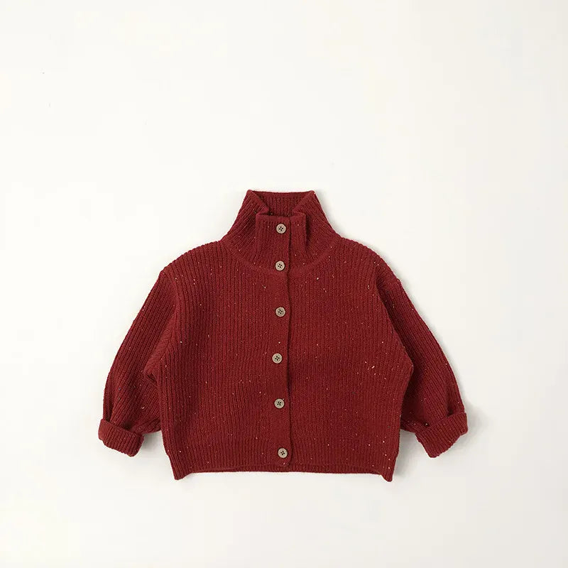 ニット・セーター キッズトップス/カーディガン ハイネックニットセーター【mh0008158】