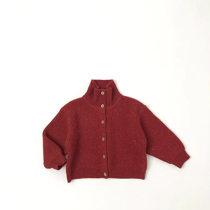 ニット・セーター キッズトップス/カーディガン ハイネックニットセーター【mh0008158】