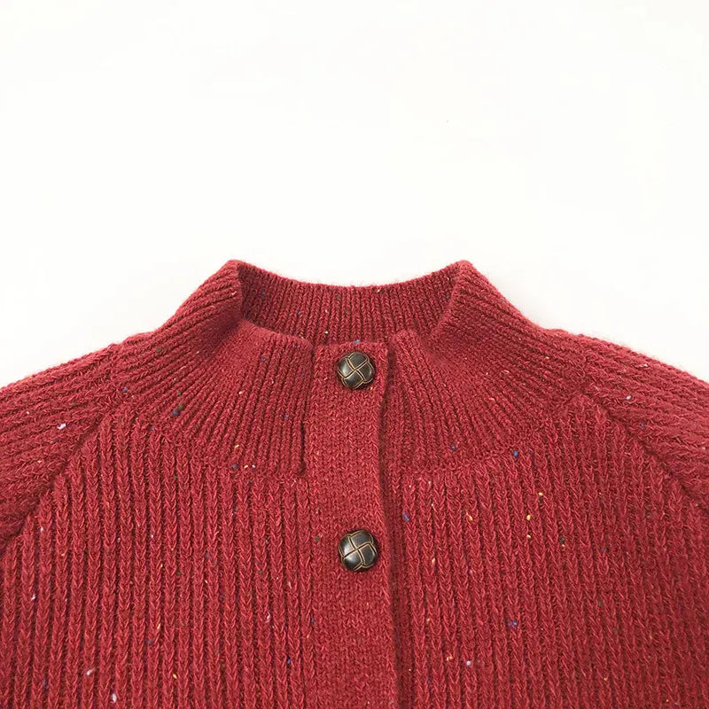 ニット・セーター キッズトップス/カーディガン ハイネックニットセーター【mh0008158】