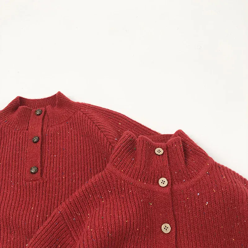 ニット・セーター キッズトップス/カーディガン ハイネックニットセーター【mh0008158】