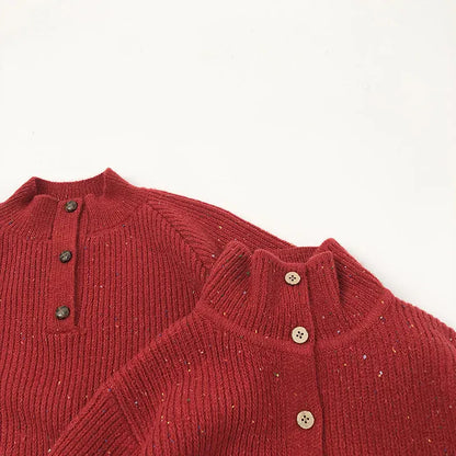 ニット・セーター キッズトップス/カーディガン ハイネックニットセーター【mh0008158】