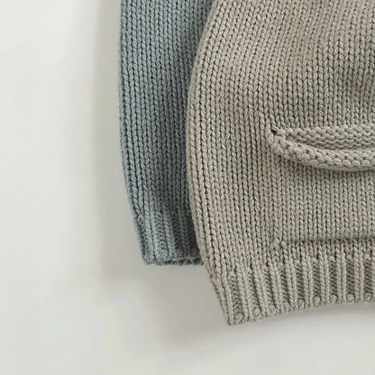 ベスト キッズベスト シンプル前あきニットベスト【mh0008350】