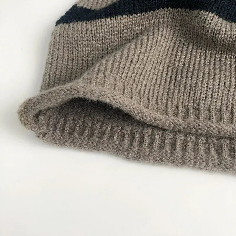 ベスト キッズベスト ボーダーニットジレベスト【mh0008950】