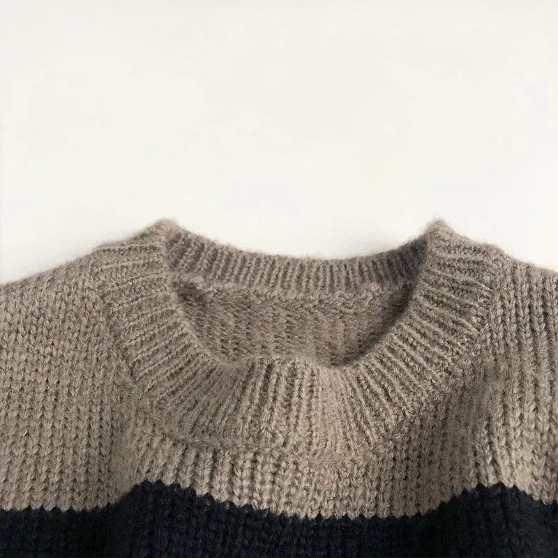 ベスト キッズベスト ボーダーニットジレベスト【mh0008950】