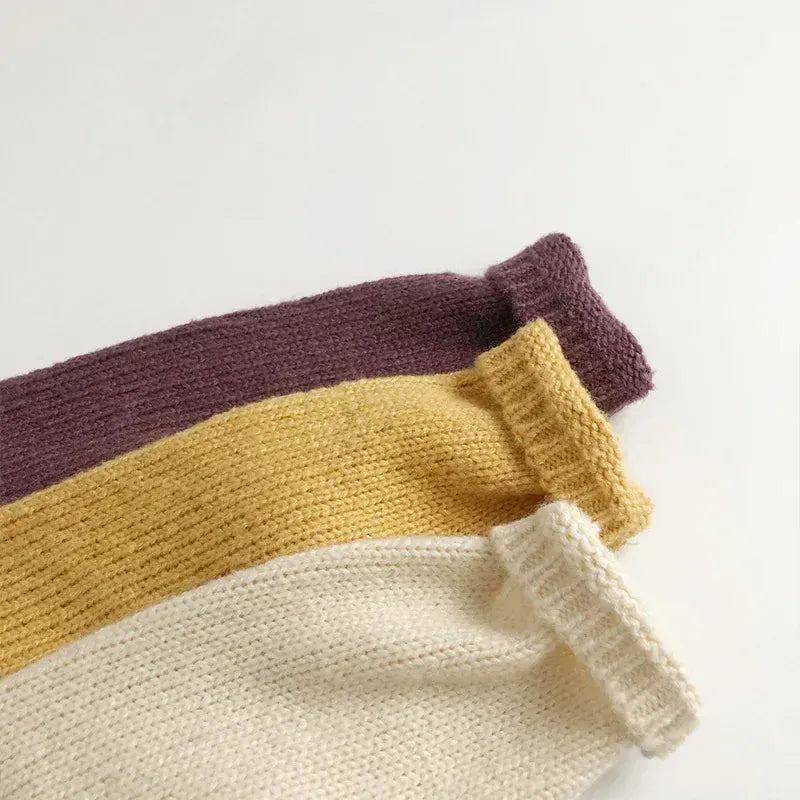 カーディガン・パーカー キッズカーディガン ざっくりニットシンプルカーディガンジャケット【mh0008951】