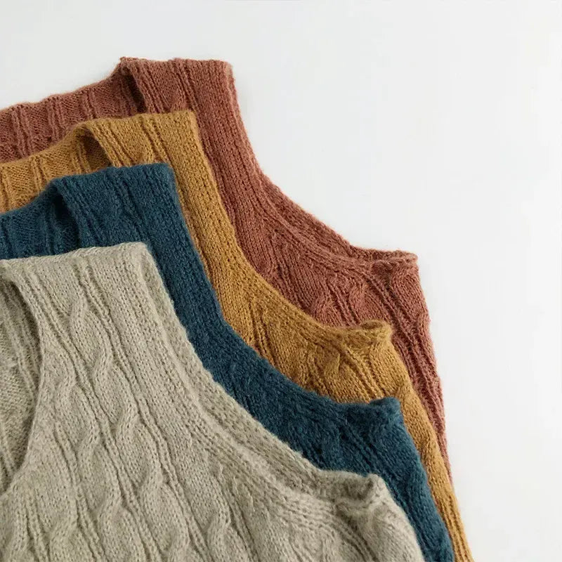 ベスト キッズベスト ニット前あきショートジレベスト【mh0008953】