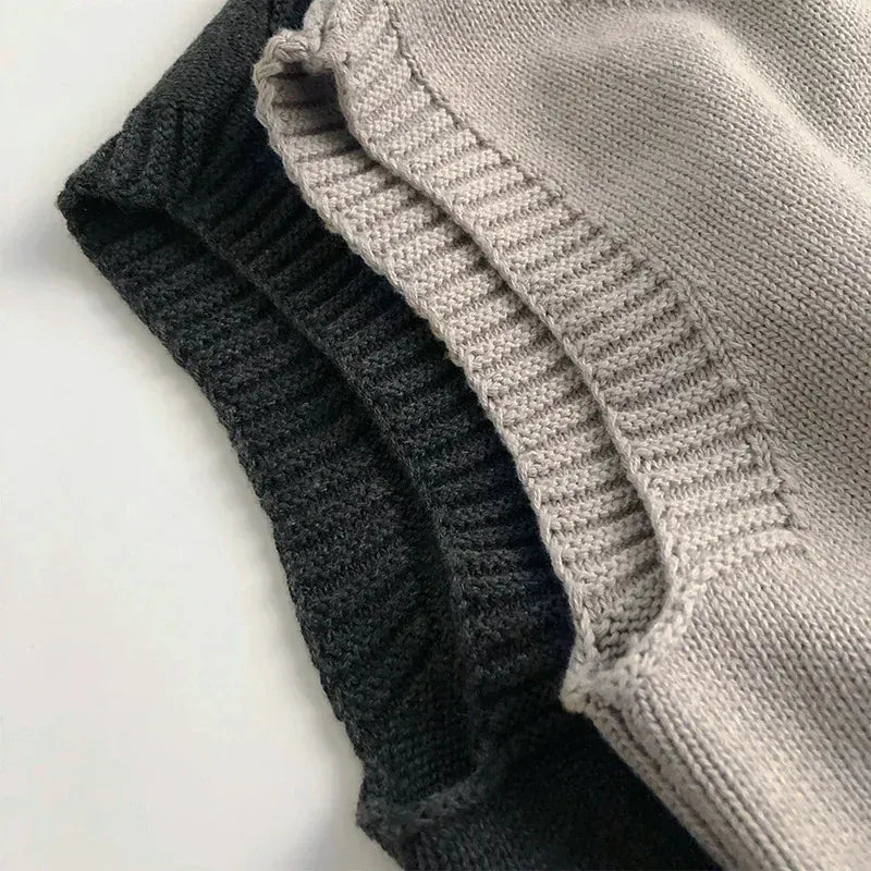 ベスト キッズベスト ニット前あきカラフルボタンジレベスト【mh0008954】