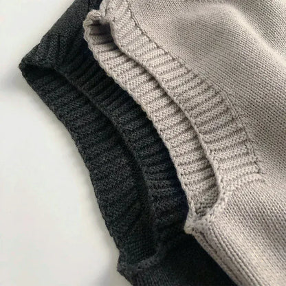 ベスト キッズベスト ニット前あきカラフルボタンジレベスト【mh0008954】