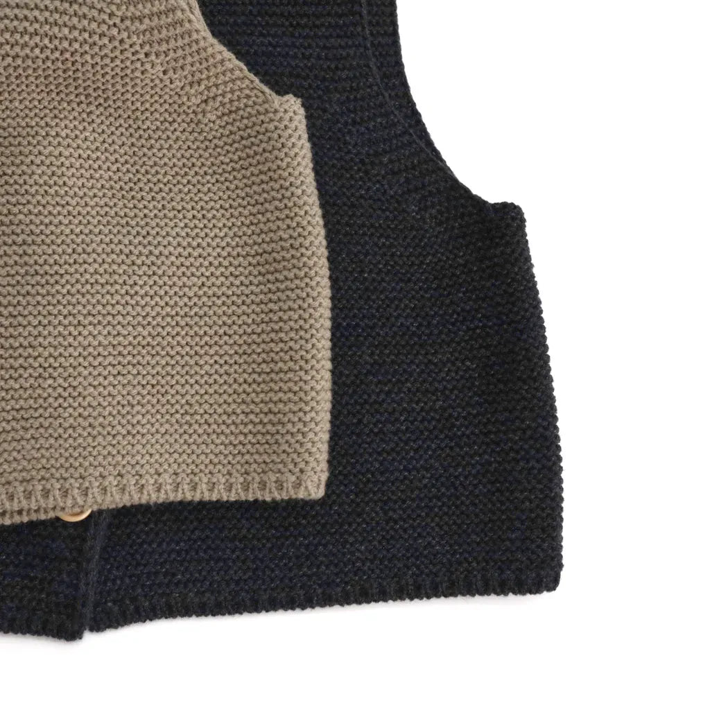 ベスト フロントボタンニットベスト【mh0011276】