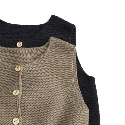 ベスト フロントボタンニットベスト【mh0011276】