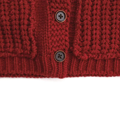 カーディガン・パーカー ローゲージポケットニットカーディガン【mh0011282】