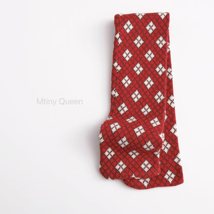 ネックウォーマー キッズマフラー アーガイルチェック ネックウォーマー【mh0011783】