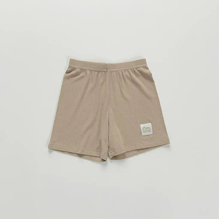 ハーフパンツ・ショートパンツ Khaki / 73cm シンプルベーシック無地ショートパンツ【mh0010028】