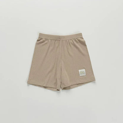 ハーフパンツ・ショートパンツ Khaki / 73cm シンプルベーシック無地ショートパンツ【mh0010028】