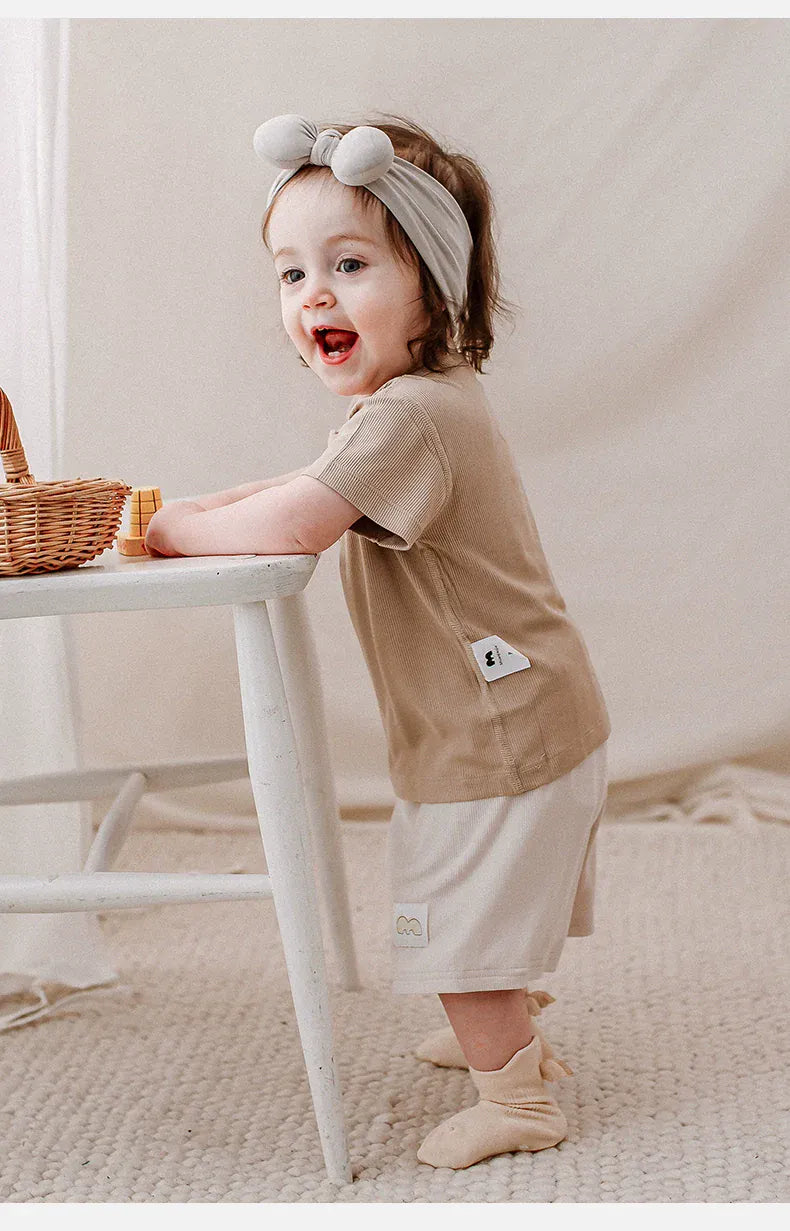 ハーフパンツ・ショートパンツ シンプルベーシック無地ショートパンツ【mh0010028】