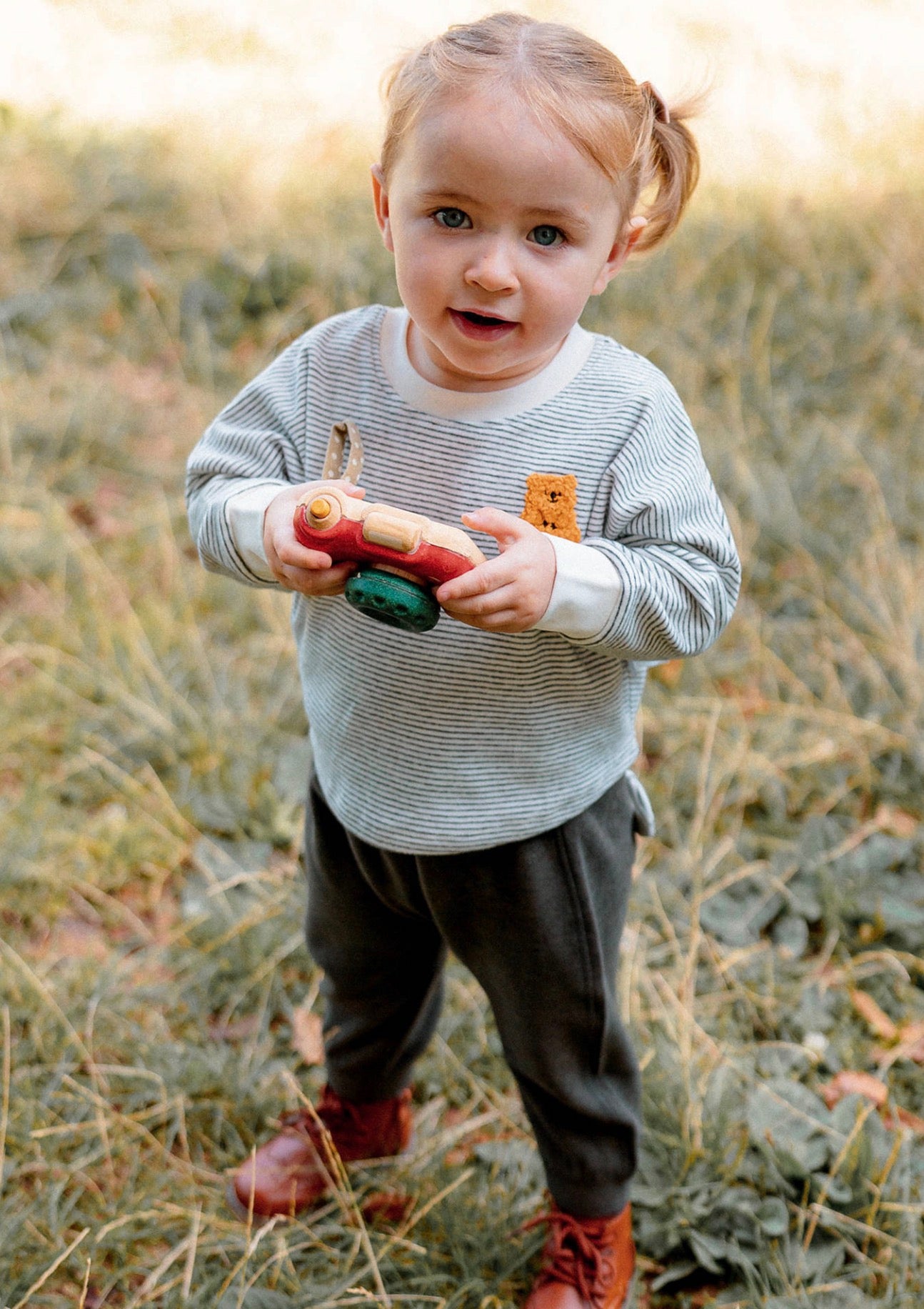 ロングパンツ・スウェットパンツ ロングパンツ 裏起毛素材 クマ耳デザイン スウェットパンツ カジュアル【mh0011643】