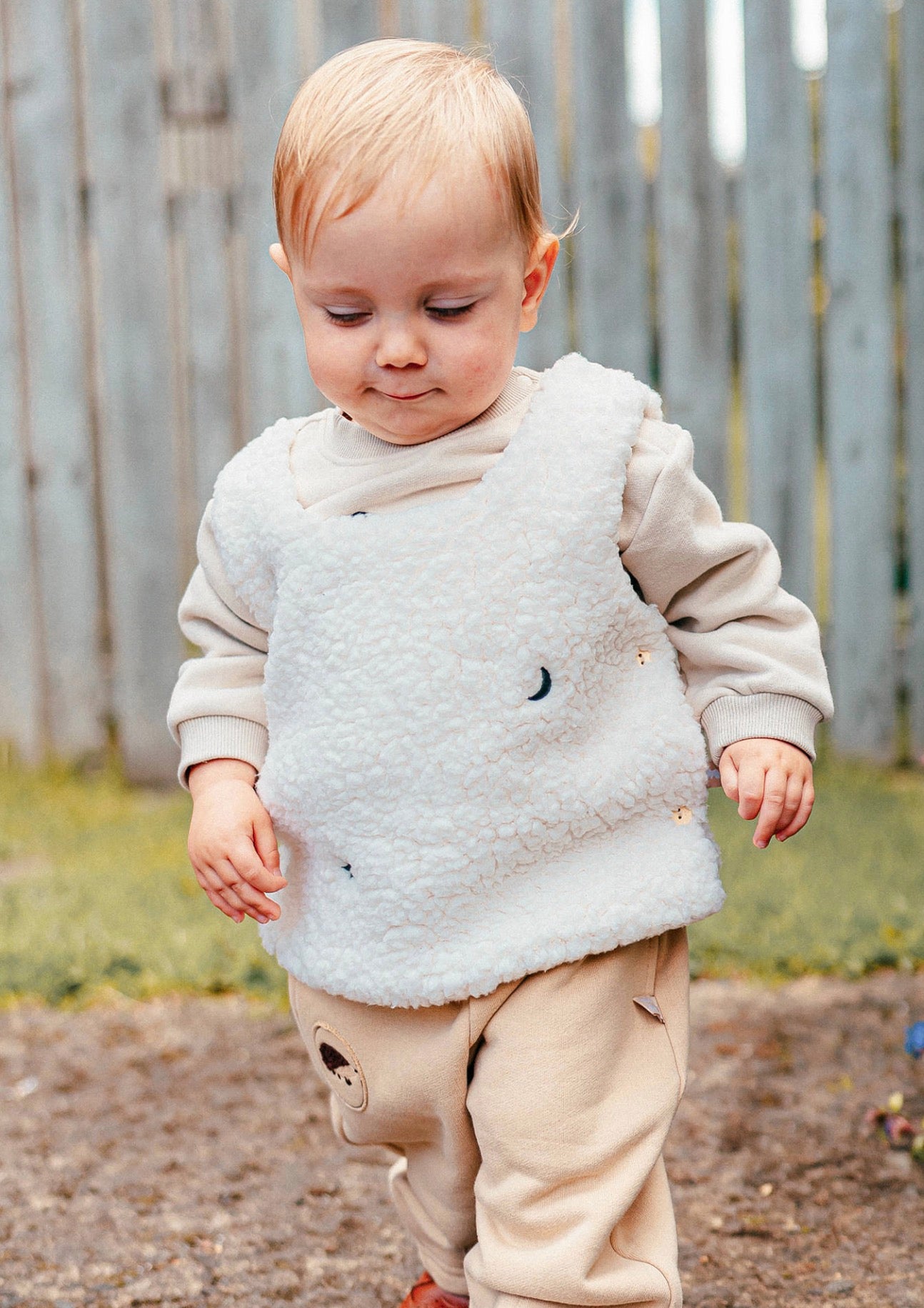 ベスト ベスト ボア素材 ノースリーブ プルオーバー アウター ベスト【mh0011645】