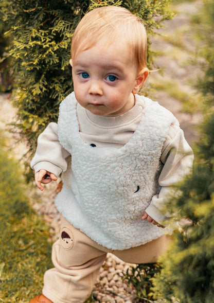 ベスト ベスト ボア素材 ノースリーブ プルオーバー アウター ベスト【mh0011645】