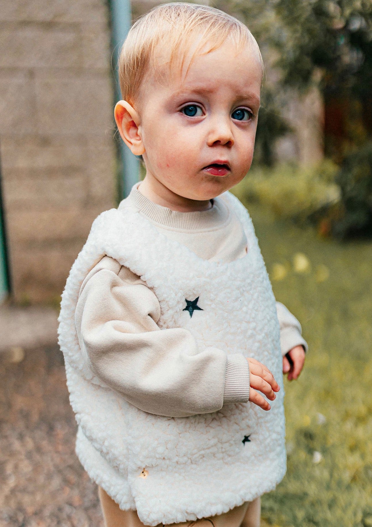 ベスト ベスト ボア素材 ノースリーブ プルオーバー アウター ベスト【mh0011645】