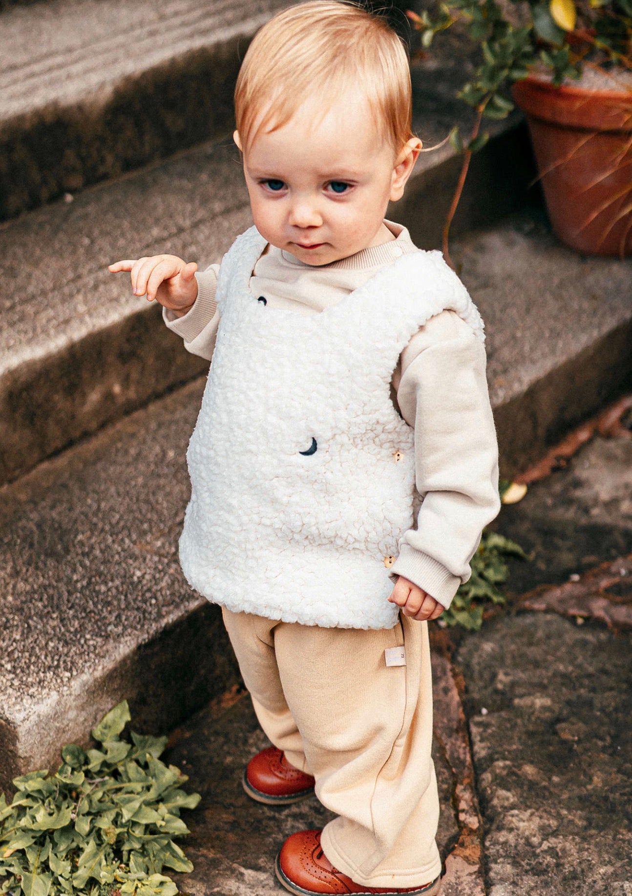 ベスト ベスト ボア素材 ノースリーブ プルオーバー アウター ベスト【mh0011645】