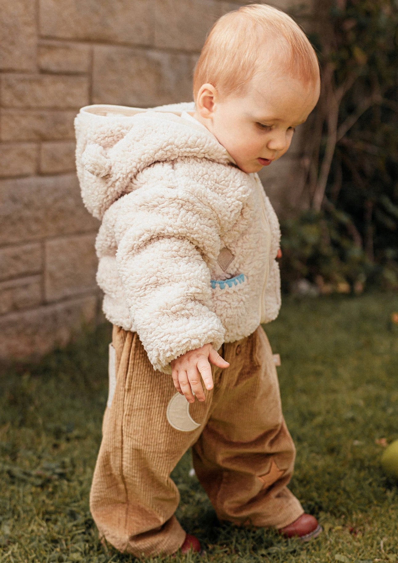 ショートコート・ジャケット・ジャンパー 長袖ジャケット ボア素材 クマ耳フード ジップアップ アウター ブルゾン【mh0011646】