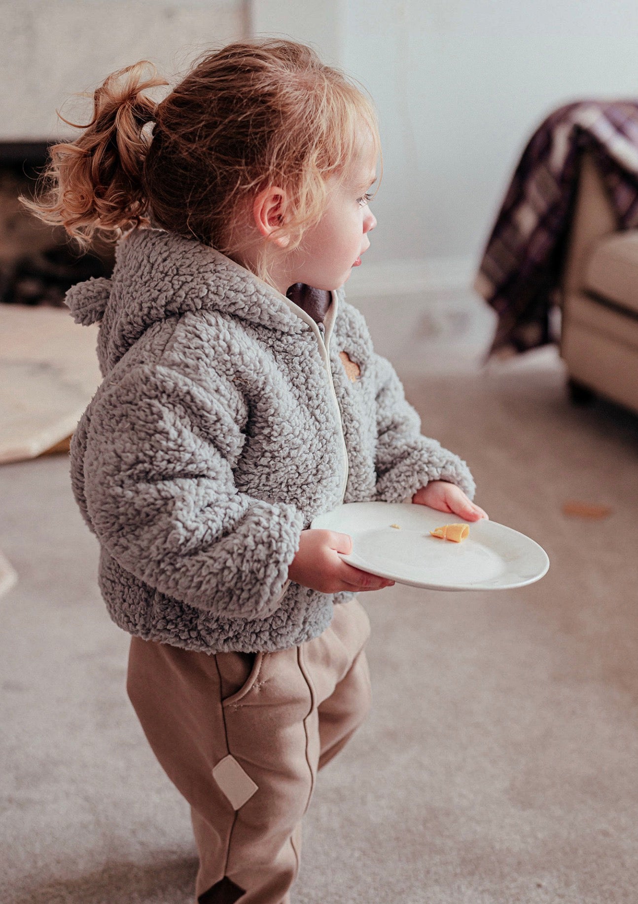 ショートコート・ジャケット・ジャンパー 長袖ジャケット ボア素材 クマ耳フード ジップアップ アウター ブルゾン【mh0011646】