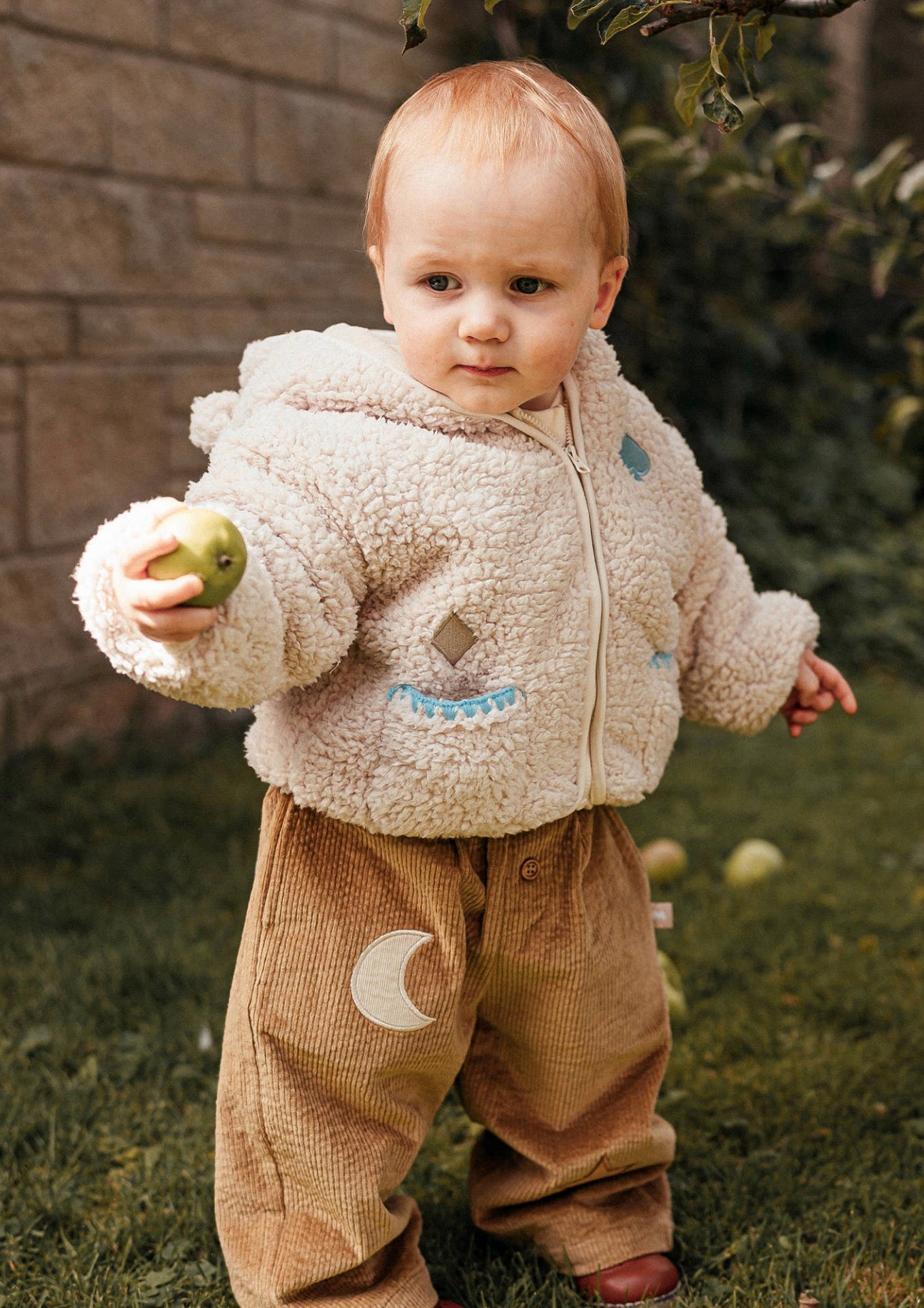 ショートコート・ジャケット・ジャンパー 長袖ジャケット ボア素材 クマ耳フード ジップアップ アウター ブルゾン【mh0011646】