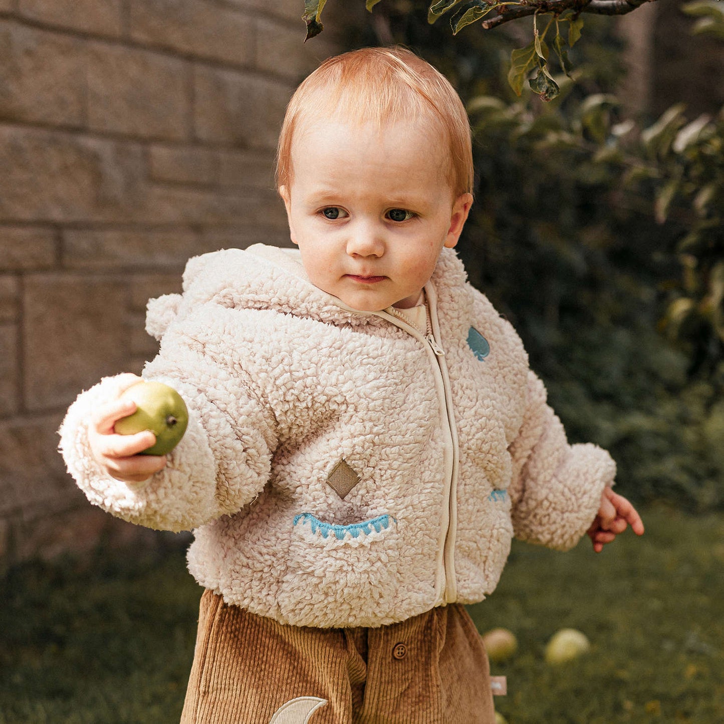 ショートコート・ジャケット・ジャンパー 長袖ジャケット ボア素材 クマ耳フード ジップアップ アウター ブルゾン【mh0011646】