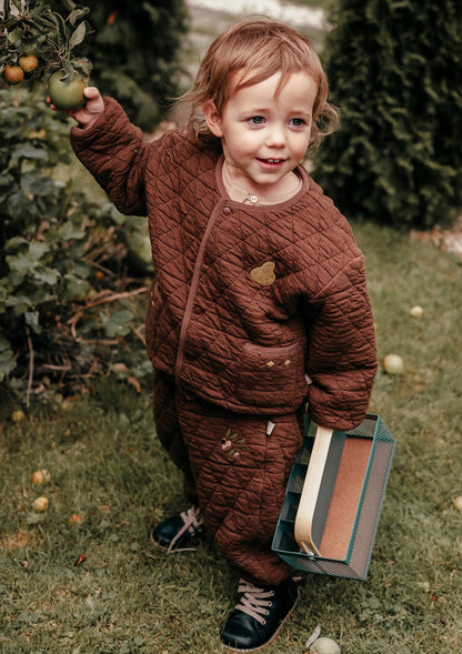 ショートコート・ジャケット・ジャンパー 長袖キルトジャケット 裏起毛素材 パイピングデザイン アウター ブルゾン【mh0011647】