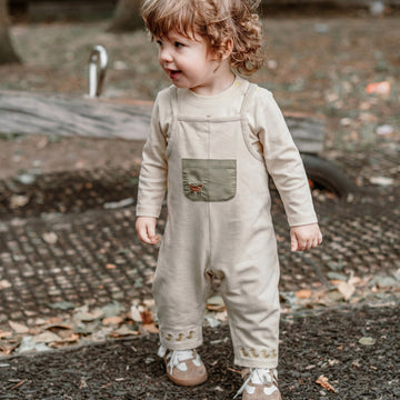 mua qiaqia | Animal Embroidery Cotton Overalls アニマル刺繍 サロペット【mh0020112】 mamahalo shop