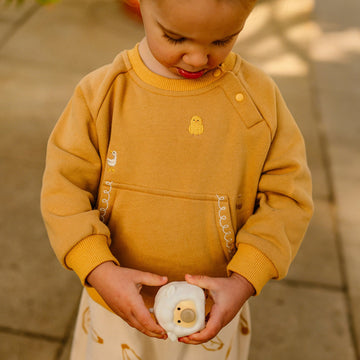mua qiaqia | Animal Embroidery Raglan Sweatshirt アニマル刺繍 トレーナー【mh0020108】 mamahalo shop