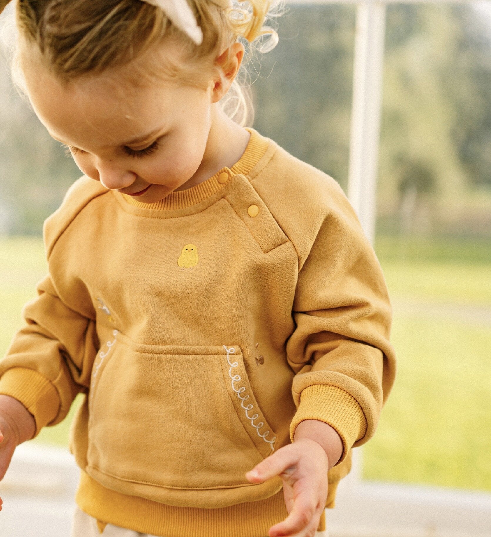 mua qiaqia | Animal Embroidery Raglan Sweatshirt アニマル刺繍 トレーナー【mh0020108】 mua qiaqia
