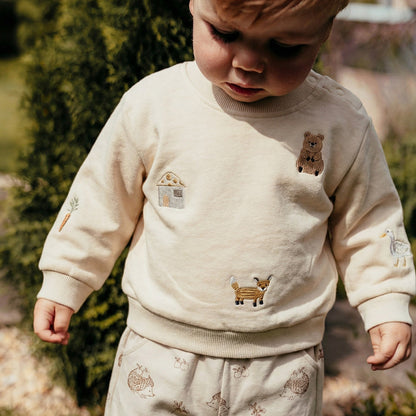 mua qiaqia | Animal Embroidery Sweatshirt アニマル刺繍 トレーナー【mh0020121】 mamahalo shop