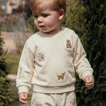 mua qiaqia | Animal Embroidery Sweatshirt アニマル刺繍 トレーナー【mh0020121】 mamahalo shop