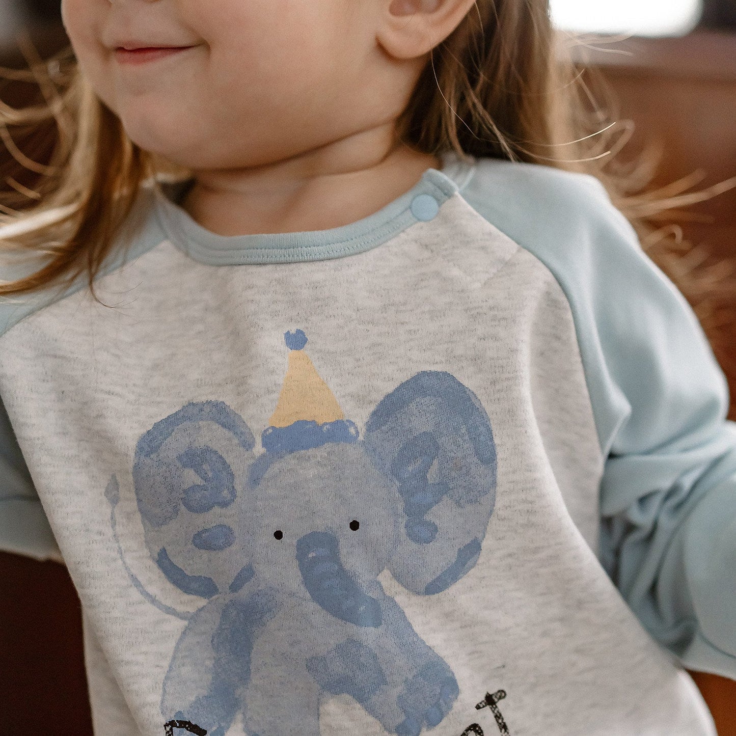 mua qiaqia | Elephant Raglan Long Sleeve エレファント ラグラン 長袖Tシャツ【mh0020125】 mamahalo shop