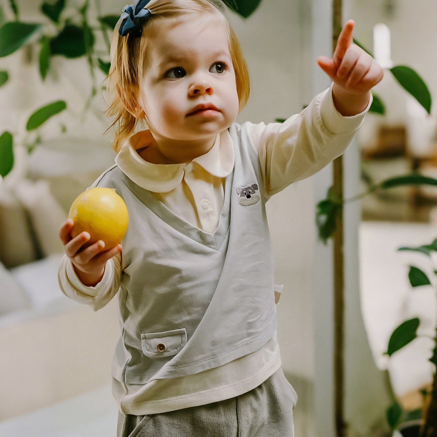 mua qiaqia | Fake Two-piece Koala T-shirt コアラ刺繍 レイヤード風 Tシャツ【mh0020135】 mamahalo shop