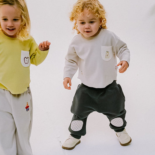 mua qiaqia | Fruit Patch Long Sleeve Tee フルーツパッチ 長袖Tシャツ【mh0020124】 mamahalo shop