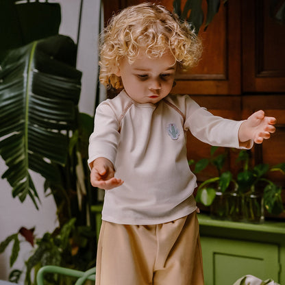 mua qiaqia | Nordic Style Cactus Patch T-shirt 北欧風 サボテンワッペン Tシャツ【mh0020147】 mamahalo shop