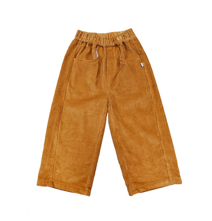 ロングパンツ・スウェットパンツ Amber / 90cm ワイドパンツ コーデュロイ ニュアンスカラー キッズ ボトムス【mh0011570】