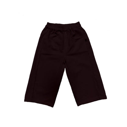 ロングパンツ・スウェットパンツ Dark Brown / 90cm ワイドパンツ コーデュロイ ニュアンスカラー キッズ ボトムス【mh0011570】