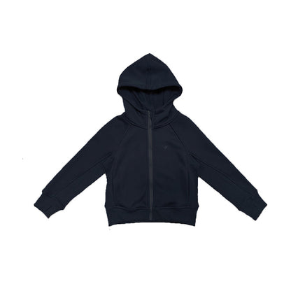 カーディガン・パーカー Dark Gray / 90cm フーディ ジップアップ くすみカラー キッズ トップス【mh0011571】