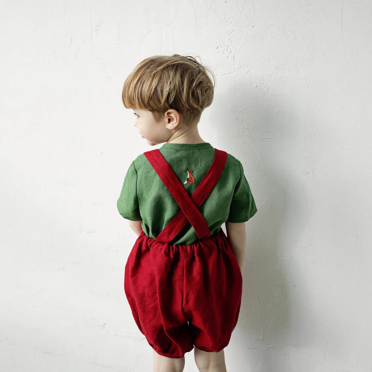 サロペットパンツ・サスペンダーパンツ レトロサスペンダーバルーンショートパンツ【mh0009420】