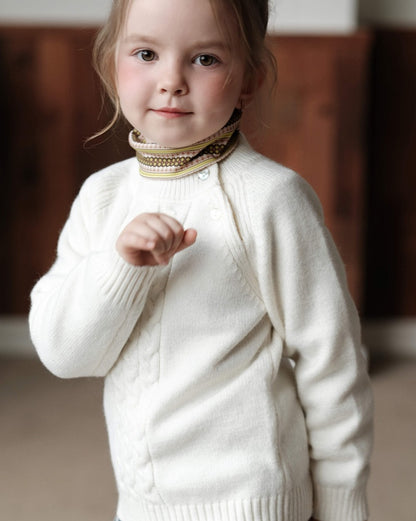 ニット・セーター ケーブルニット セーター ニュアンスカラー キッズ トップス【mh0011564】