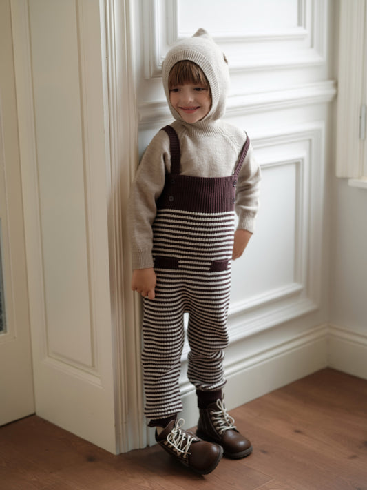 ニット・セーター くま耳フーディニット ニュアンスカラー アニマルモチーフ セーター【mh0011576】