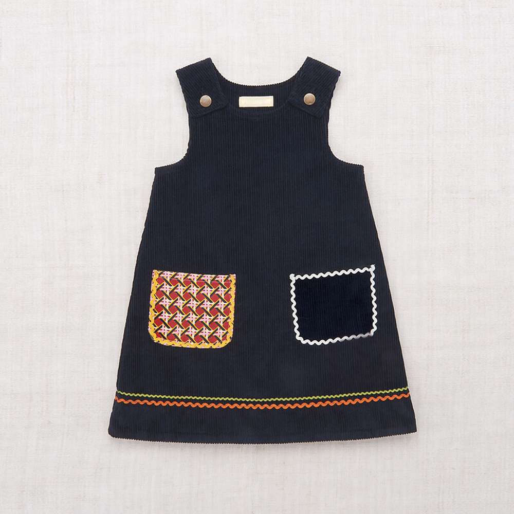 ノースリーブワンピース Navy Blue / 90cm ノースリーブワンピース コーデュロイ 北欧風 Aライン ジャンパースカート【mh0011549】