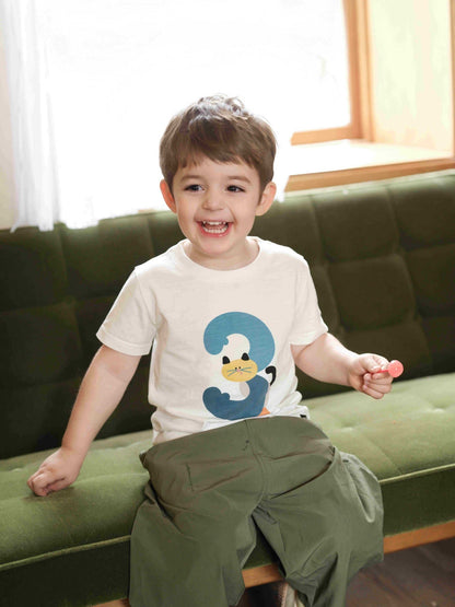 半袖Tシャツ 3 years / 100cm ナンバーロゴ半袖Tシャツ【mh0009410】